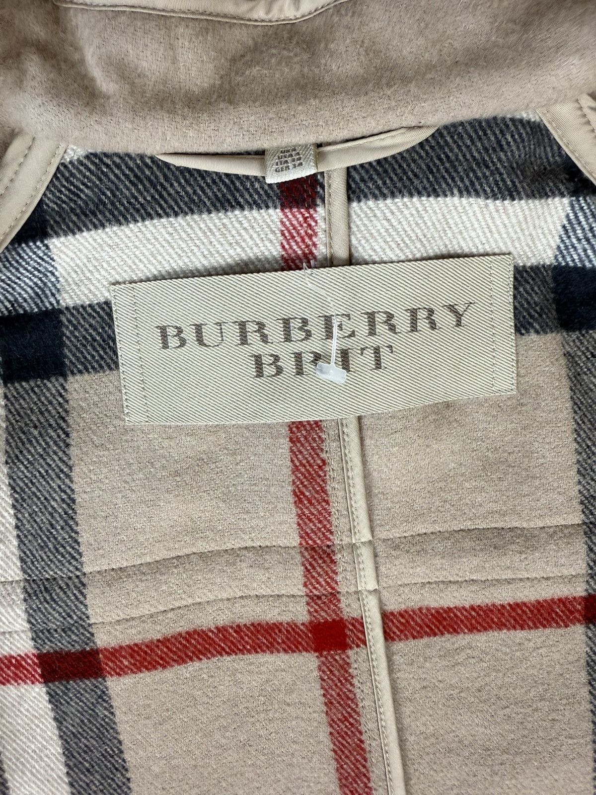 Burberry Burberry Nova Check short Duffle Coat Jacket Size XS / US 0-2 / IT 36-38 - 7 Thumbnail