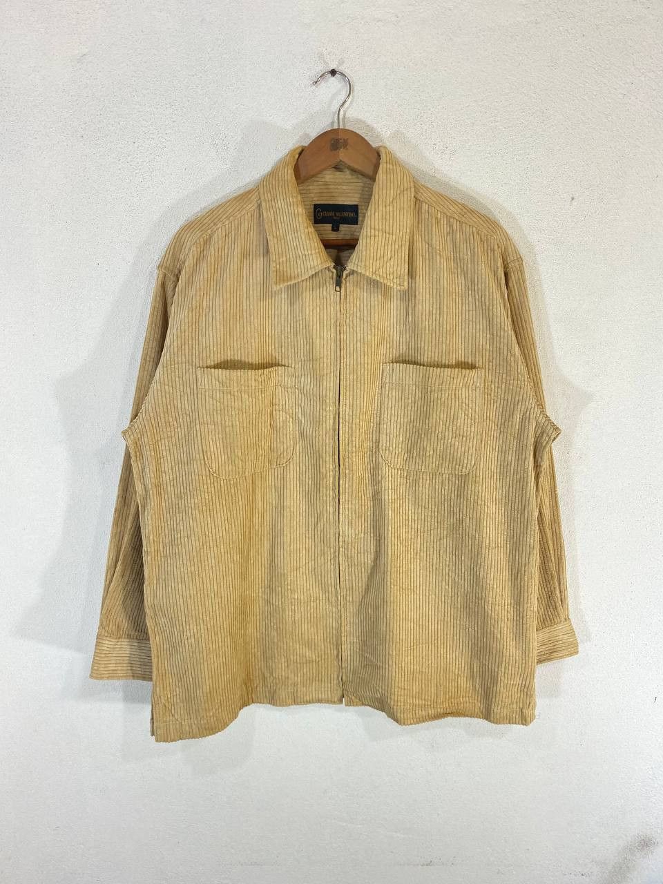Gianni Valentino vintage gianni valentino corduroy velvet zipper jacket Size US L / EU 52-54 / 3 - 1 Thumbnail