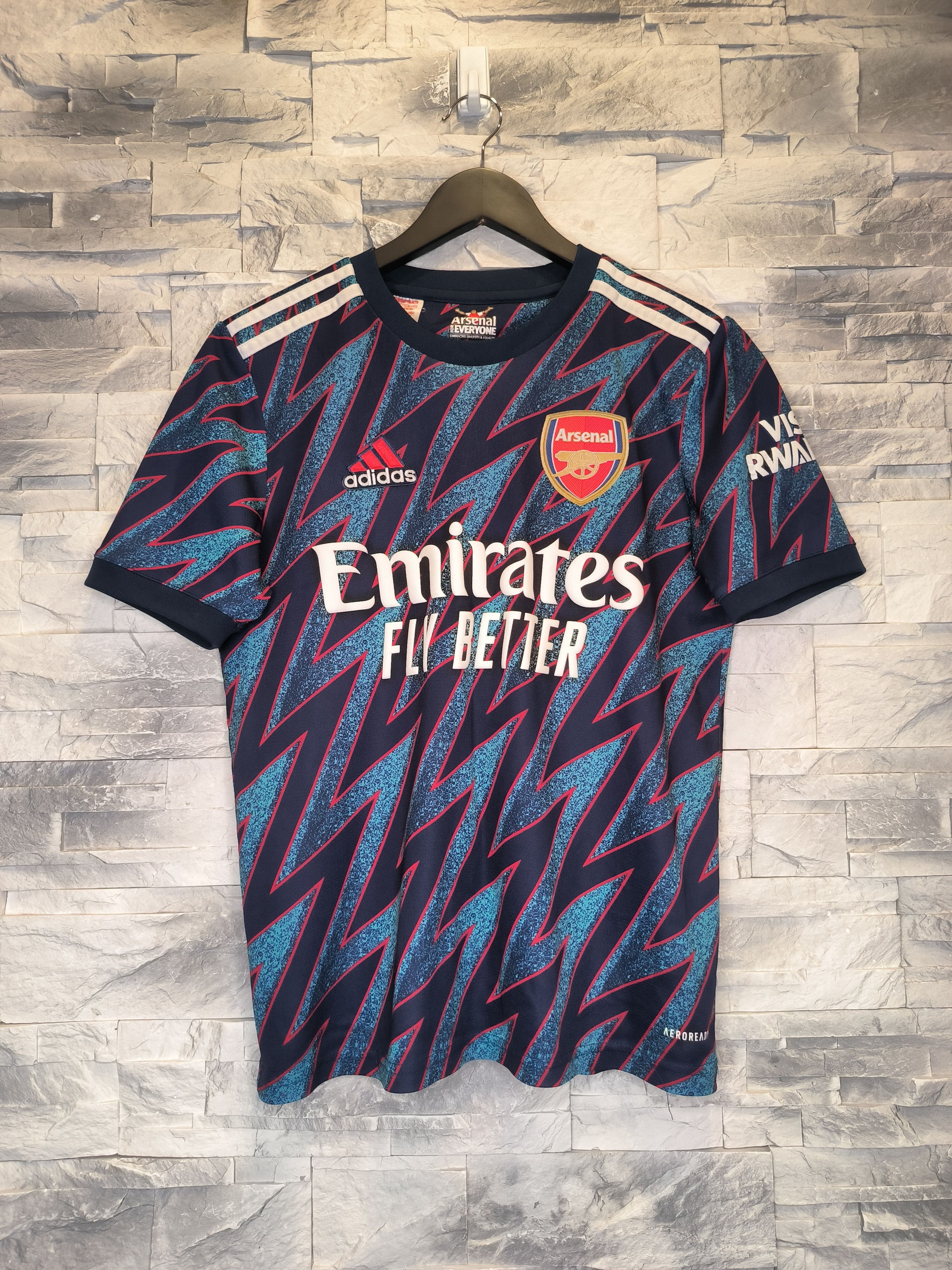 Adidas Adidas Arsenal London Jersey 2021/22 Shirt 3rd Size US S / EU 44-46 / 1 - 1 Thumbnail