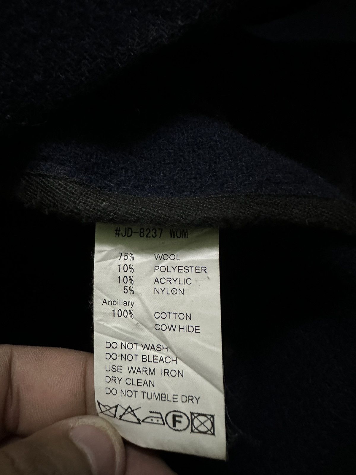 Danton Vintage 80s Danton wool jacket Size US M / EU 48-50 / 2 - 8 Thumbnail