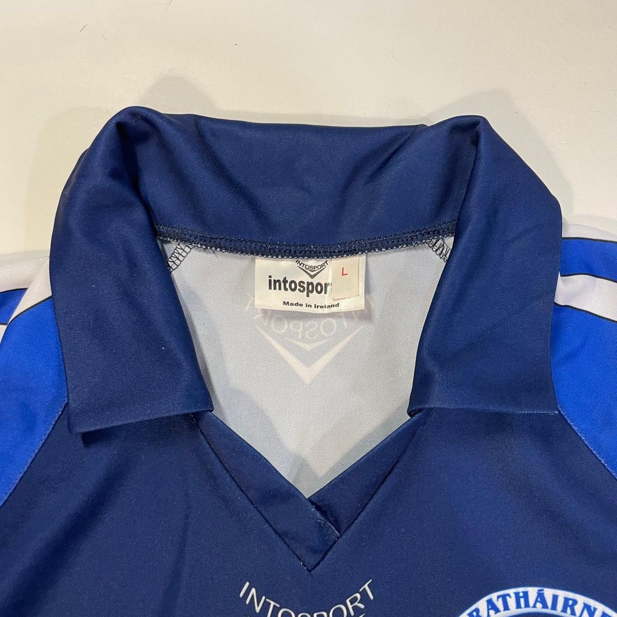 Other Blue and white rathairne 90s y2k vintage GAA jersey rugby Size US L / EU 52-54 / 3 - 8 Thumbnail