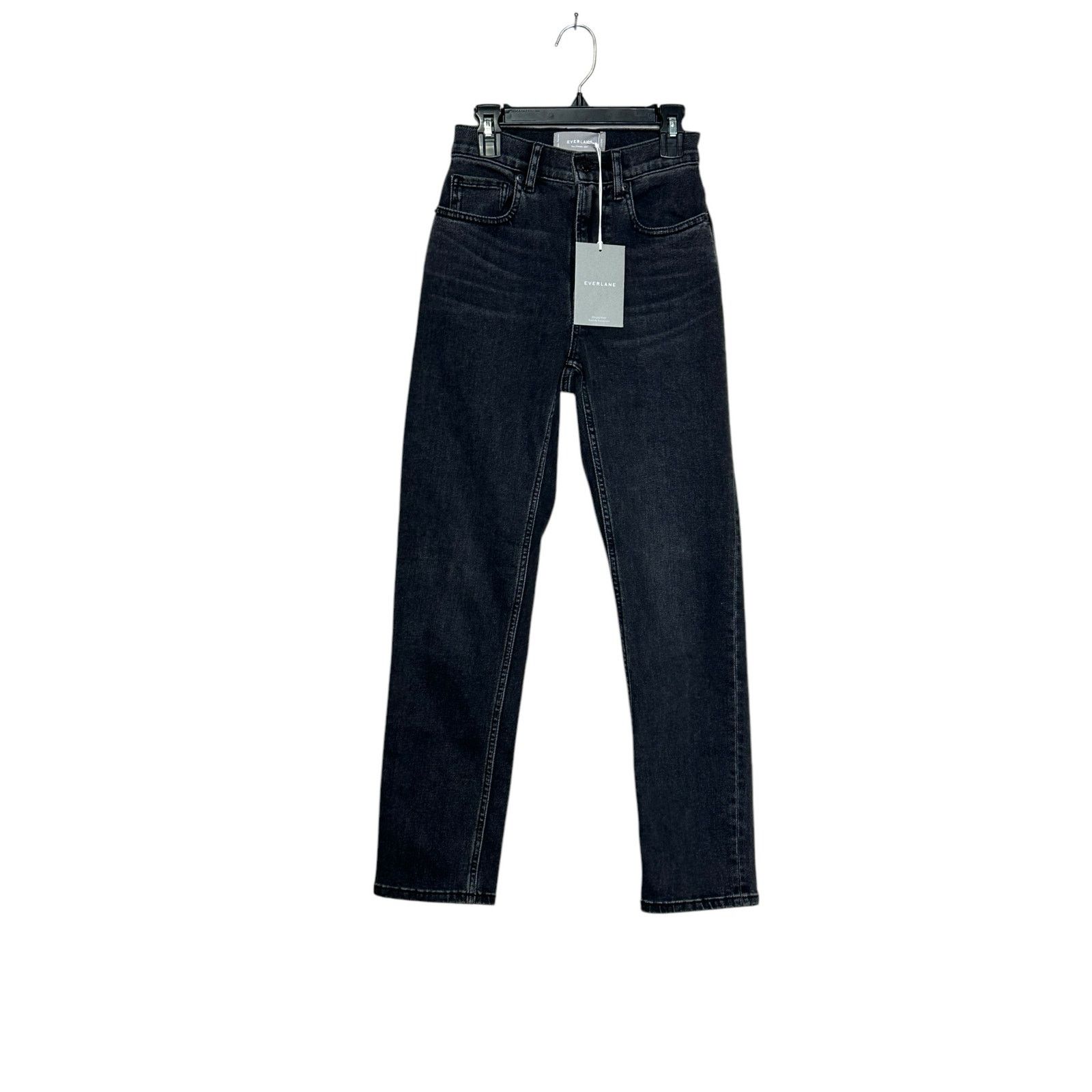 Everlane Everlane The Cheeky black straight leg jeans size 23 - 00 Size 24" / US 00 / IT 34 - 9 Thumbnail