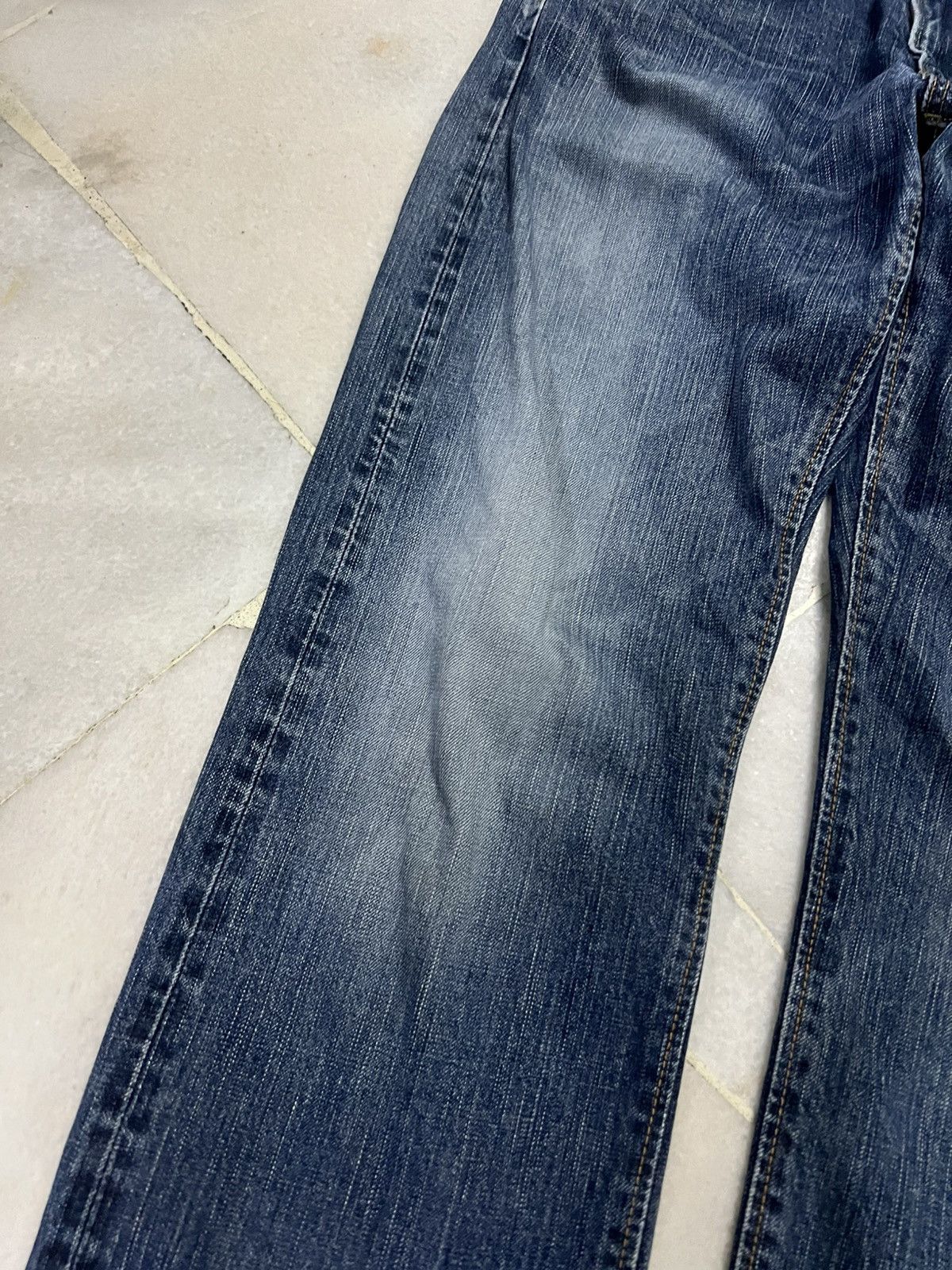 Edwin 💥Baggy💥Edwin 505ZX Selvedge Jean Very Rare Size US 30 / EU 46 - 5 Thumbnail