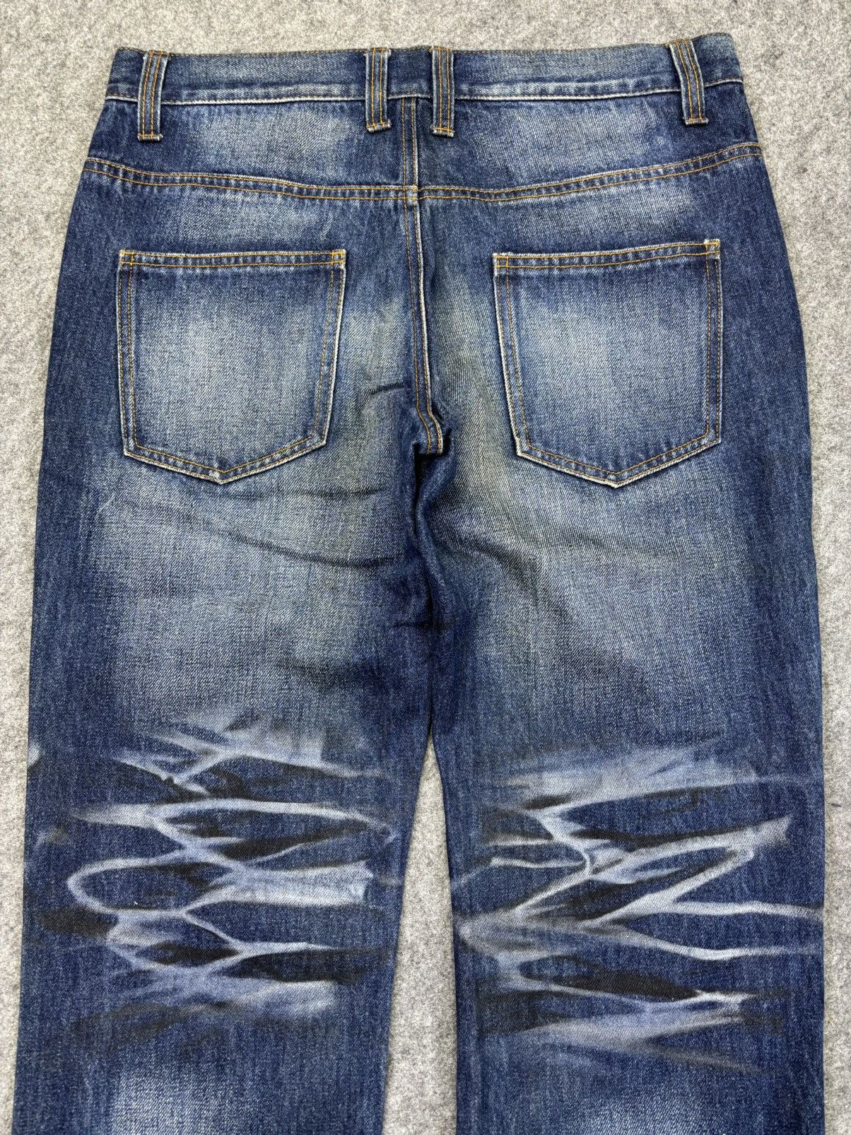 Japanese Brand 💥Artisanal💥LGarage Raw Fades Style Denim F957 Size US 33 - 8 Thumbnail