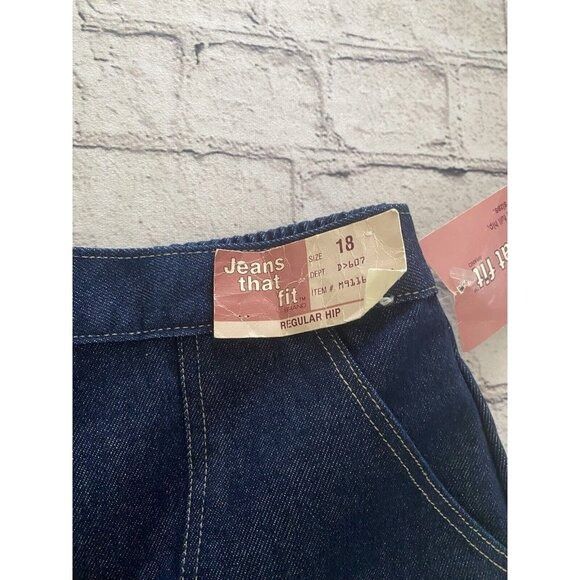 Sears Vintage Sears Jeans That Fit Sz 18 Plus Average Regula High Size 32" / US 10 / IT 46 - 16 Thumbnail