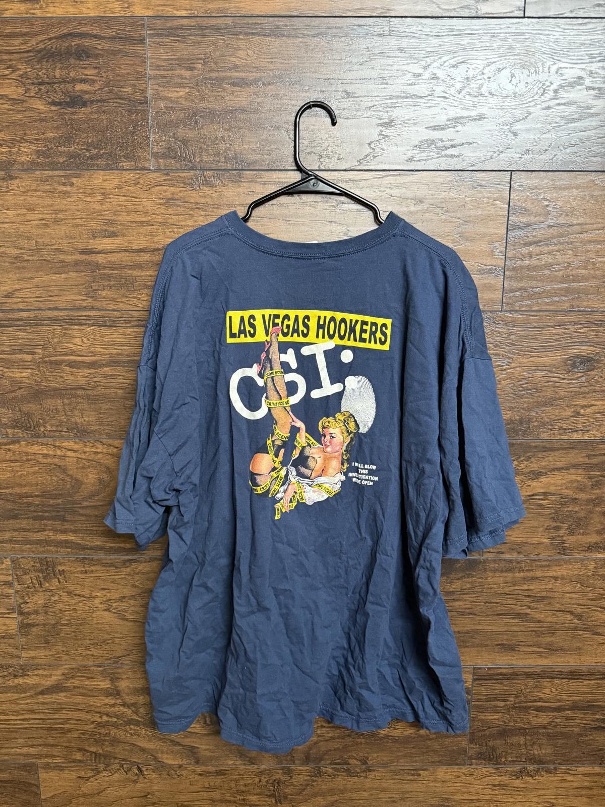 Gildan Y2K Las Vegas Hookers T-shirt - CSI Vegas tee - 3XL Size US XXL / EU 58 / 5 - 1 Thumbnail