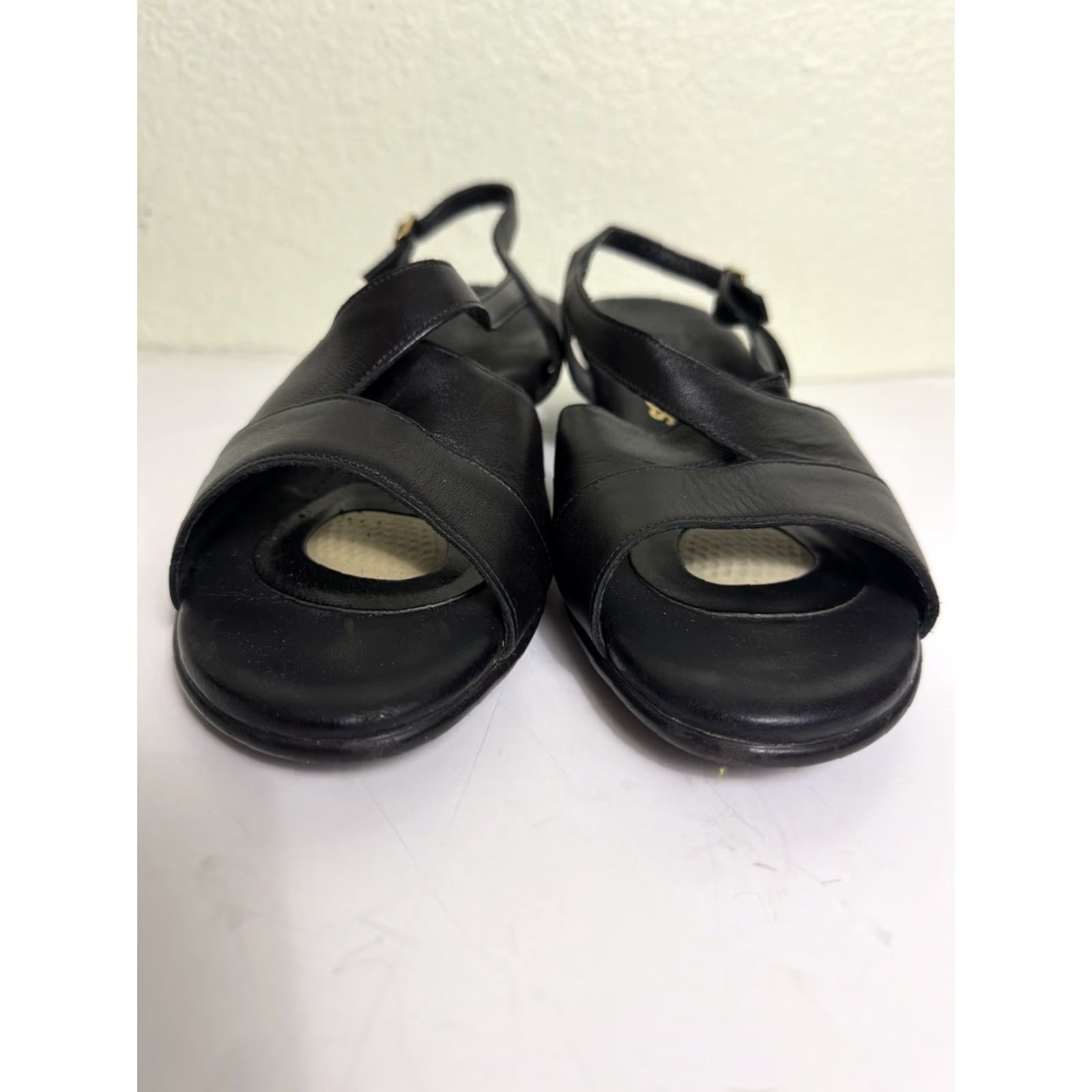 SAS SAS Women's Caress Sandal Open Toe Leather Slingback Black Size 12m Size US 12 / IT 42 - 6 Thumbnail