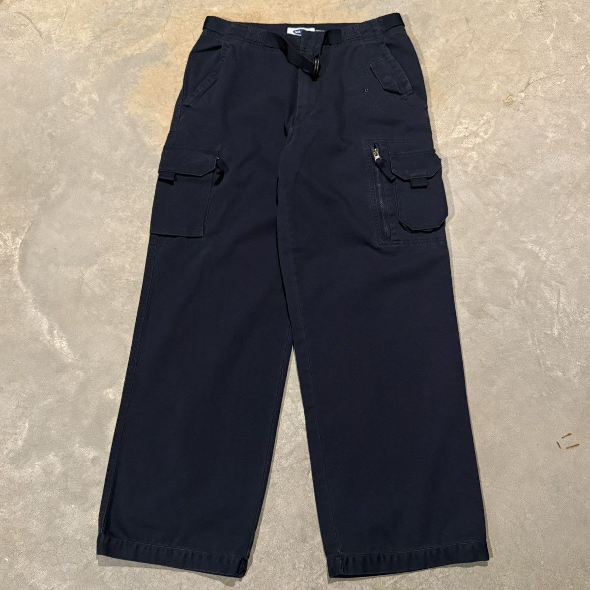Vintage 2000s Faded Military Cargo Pocket Baggy Jeans ERD Grunge Y2K Size US 30 / EU 46 - 2 Thumbnail