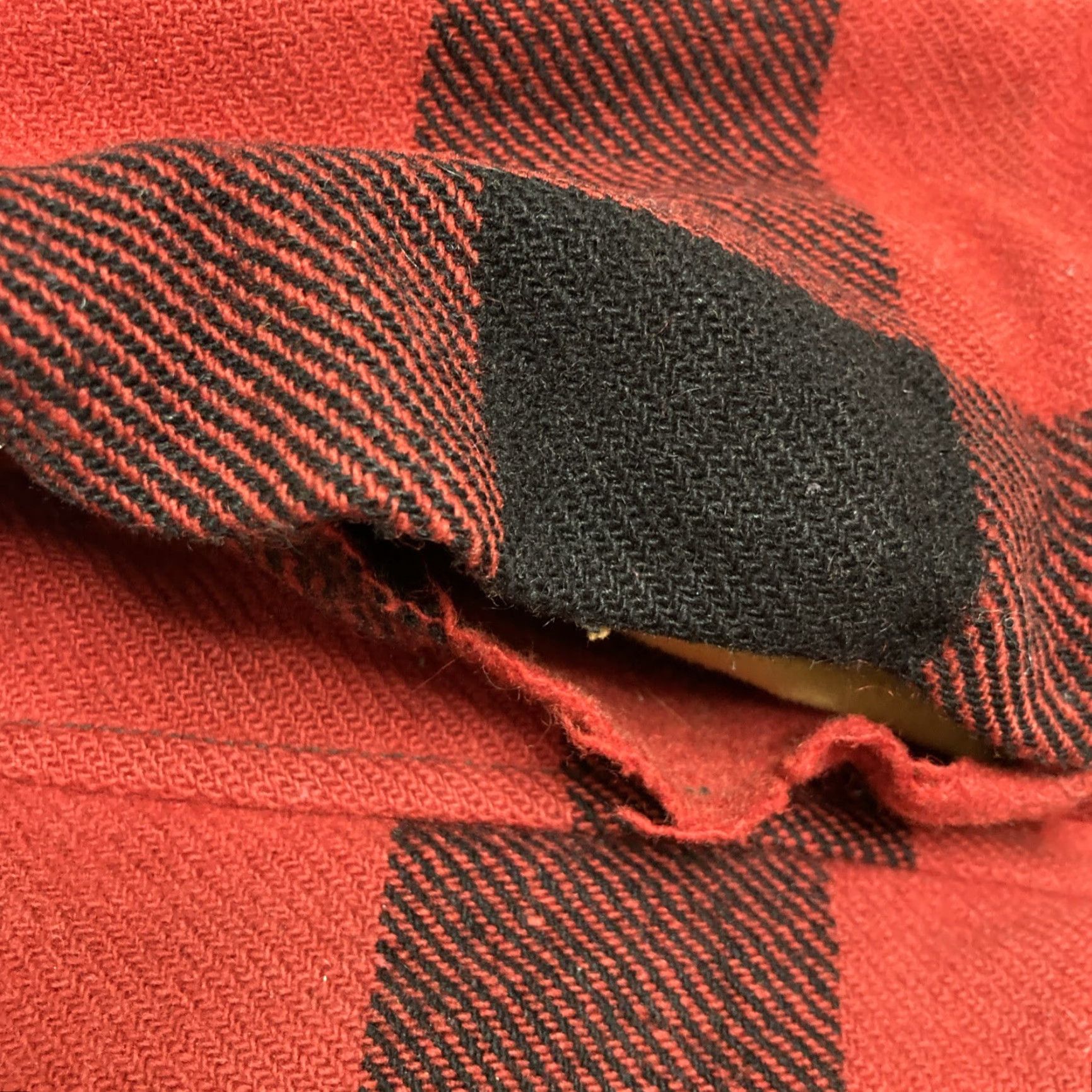 CO Weather Wise Jacket Mens XL Wool Buffalo Plaid 60s 70s VTG Red Overcoat Men XL Size US XL / EU 56 / 4 - 3 Thumbnail
