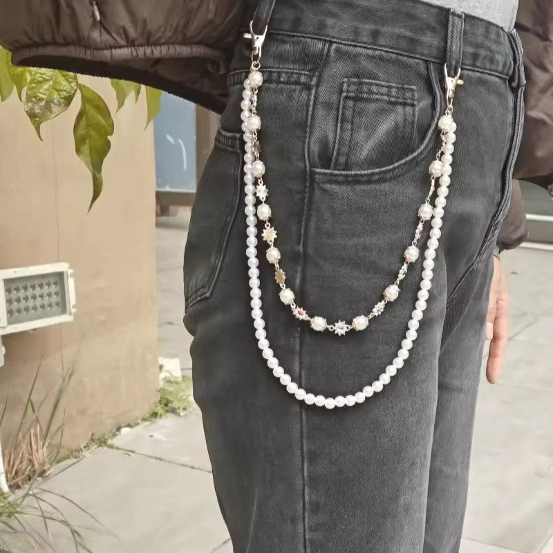 Jewelry Pearl Wallet chain Size ONE SIZE - 2 Thumbnail