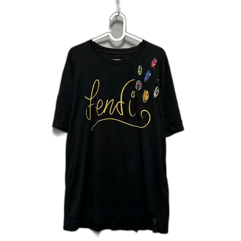 Fendi Fendi embroidered short sleeve T-shirt-2508 Size US M / EU 48-50 / 2 - 1 Thumbnail