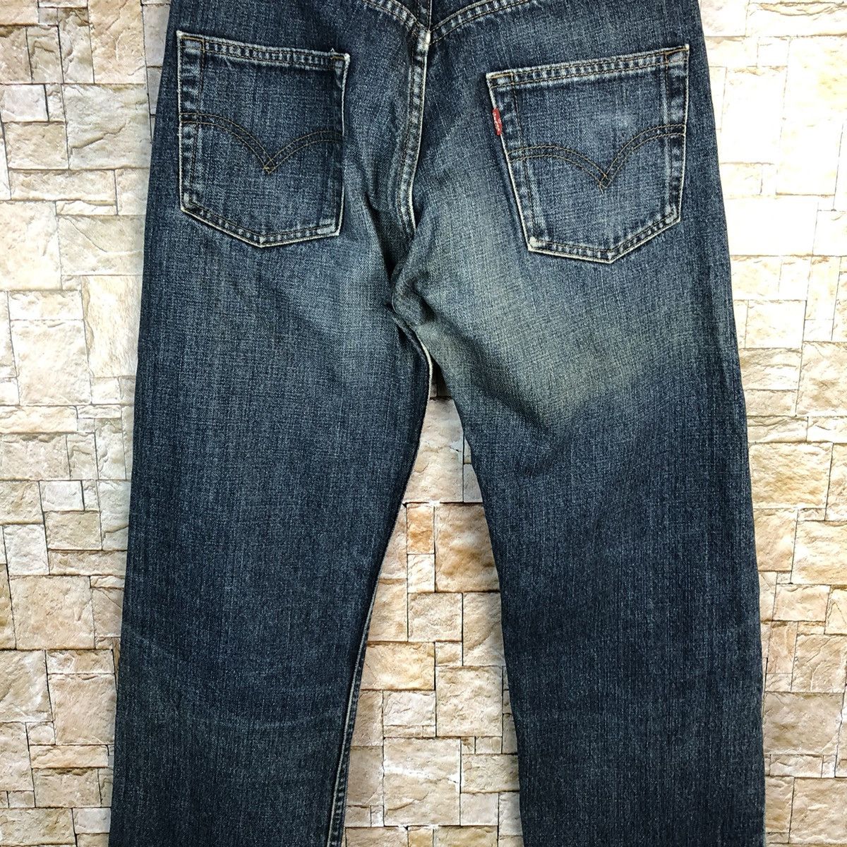 Levi's 534 Levis Blue Denim jeans Pants #7570 Size US 28 / EU 44 - 17 Thumbnail