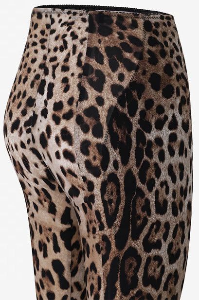 Dolce & Gabbana o1y0925 Leopard-Print Sweatpant in Multicolor Size 30" / US 8 / IT 44 - 3 Thumbnail