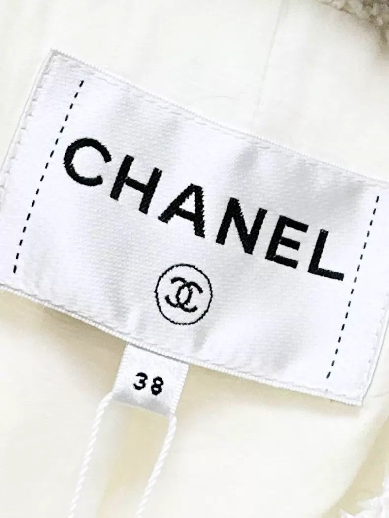 Chanel Chanel Silhouette four-pocket fine glitter long-sleeved kn Size XS / US 0-2 / IT 36-38 - 7 Thumbnail