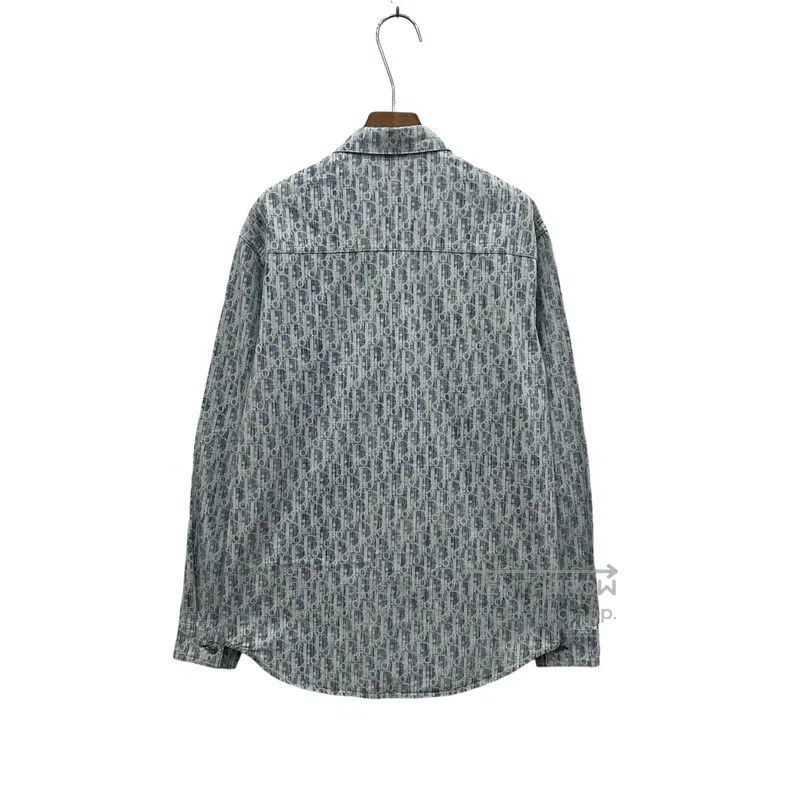 Dior Dior Size38 Old-fashioned denim shirt Size US XXS / EU 40 - 3 Thumbnail