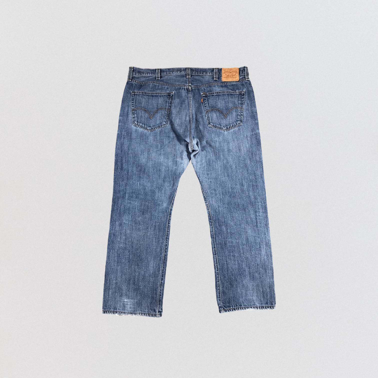 Levi's Vintage Blue Wash Levis 501 Jeans-JM1330 Size US 42 / EU 58 - 2 Thumbnail