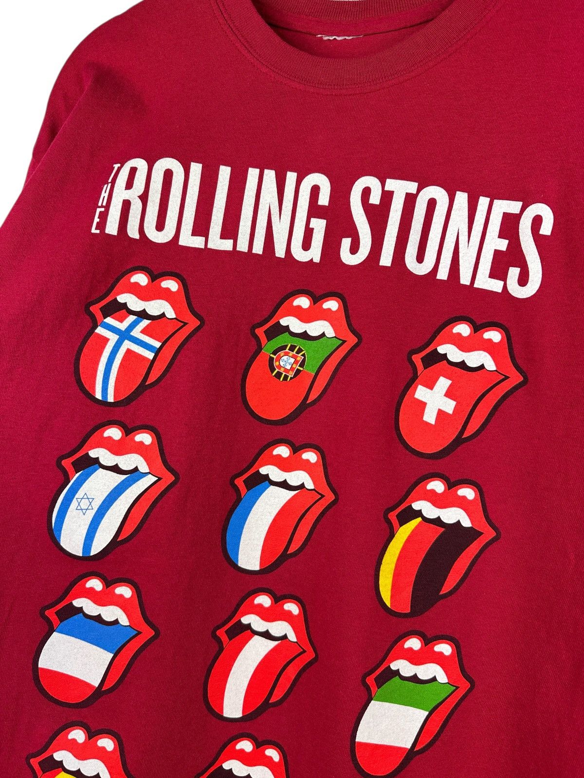 The Rolling Stones Vintage 2014 The Rolling Stones Tour T-Shirt Size US M / EU 48-50 / 2 - 6 Thumbnail