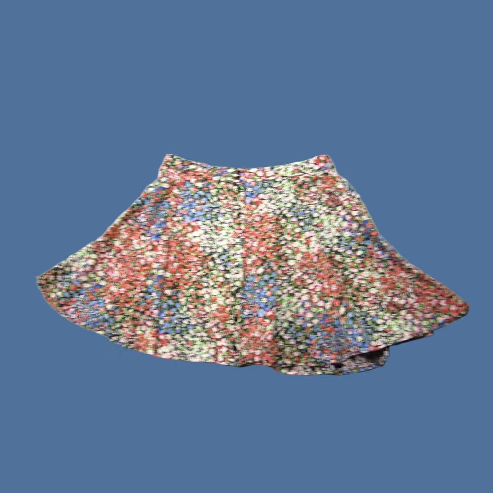 Urban Outfitters Urban Outfitters Skirt Womens Medium Multicolor Floral A-Line Layered Hem Casual Size 32" / US 10 / IT 46 - 1 Thumbnail