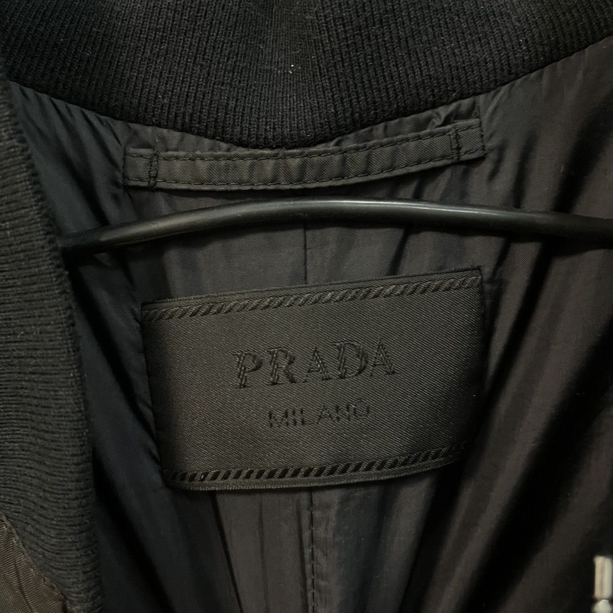 Prada Prada Light Bomber Nylon Black Jacket Size US M / EU 48-50 / 2 - 10 Thumbnail