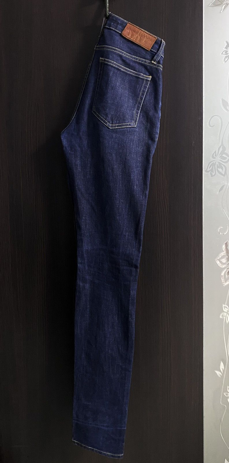 Acne Studios Women's Vintage Acne Studios Flex Wet Blue Jeans Denim Slim Size 27" / US 4 / IT 40 - 3 Thumbnail