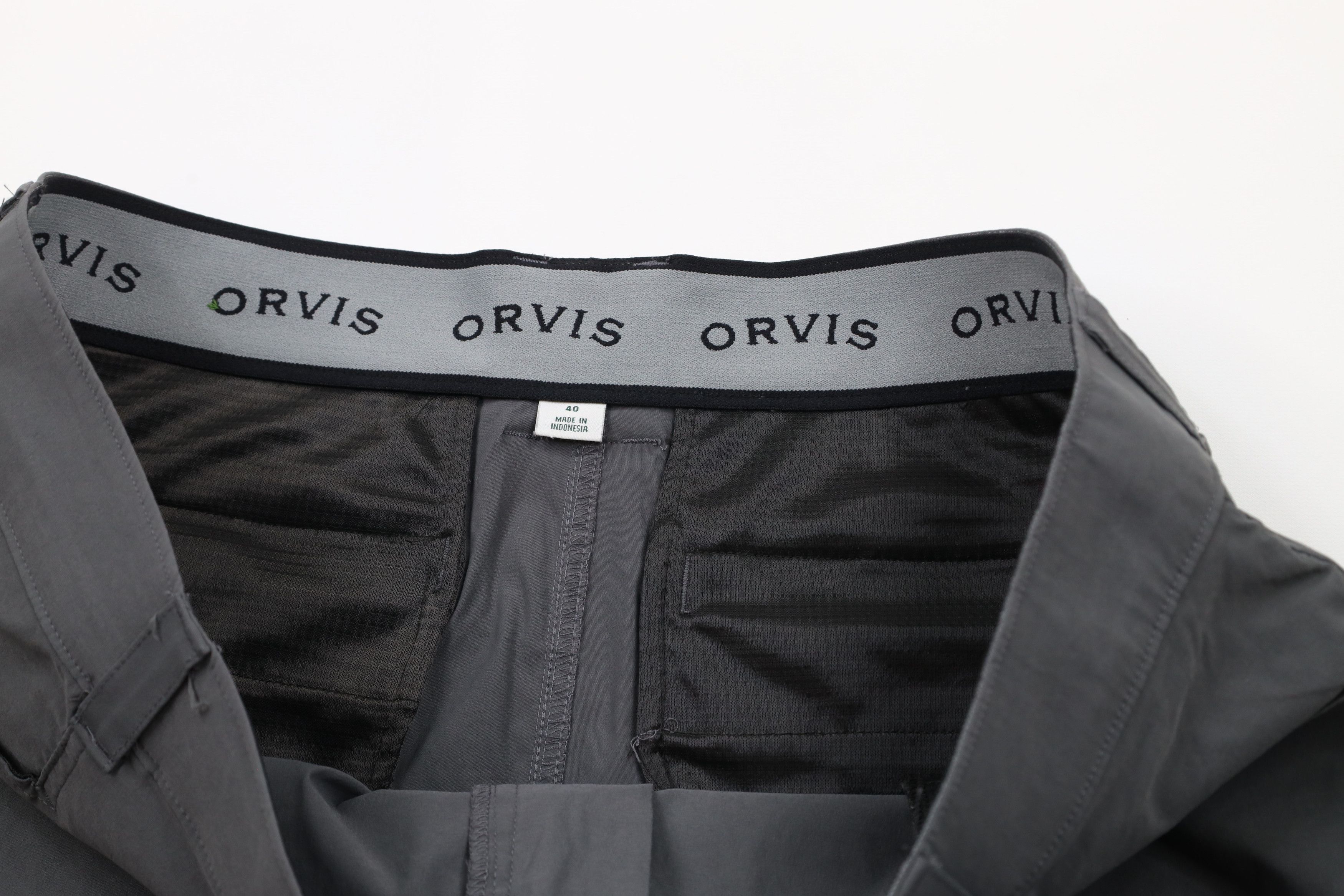 Orvis × Vintage Orvis Tech Stretch Outdoor Hiking Trail Cargo Shorts Gray Size US 40 / EU 56 - 6 Thumbnail