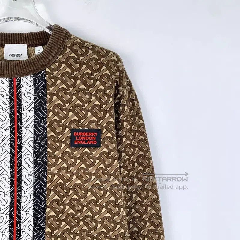 Burberry Burberry Brown Cotton Women's Sweatshirt. Size XS / US 0-2 / IT 36-38 - 3 Thumbnail