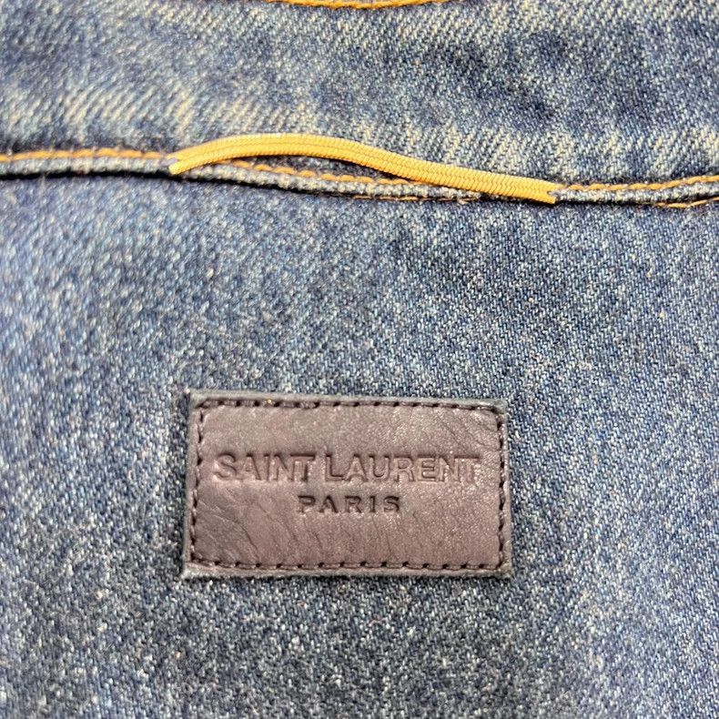 Saint Laurent Paris Saint Laurent Paris Saint Laurent Denim Jacket-2506 Size US M / EU 48-50 / 2 - 4 Thumbnail