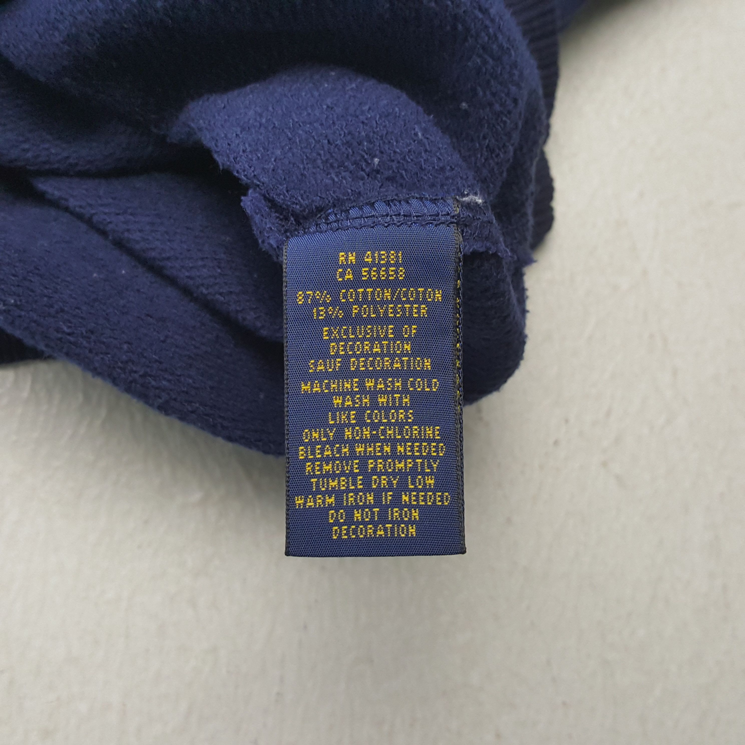 Polo Ralph Lauren Polo Ralph Lauren Fashion Spellout Design Sweatshirt RR1 Size US M / EU 48-50 / 2 - 7 Thumbnail