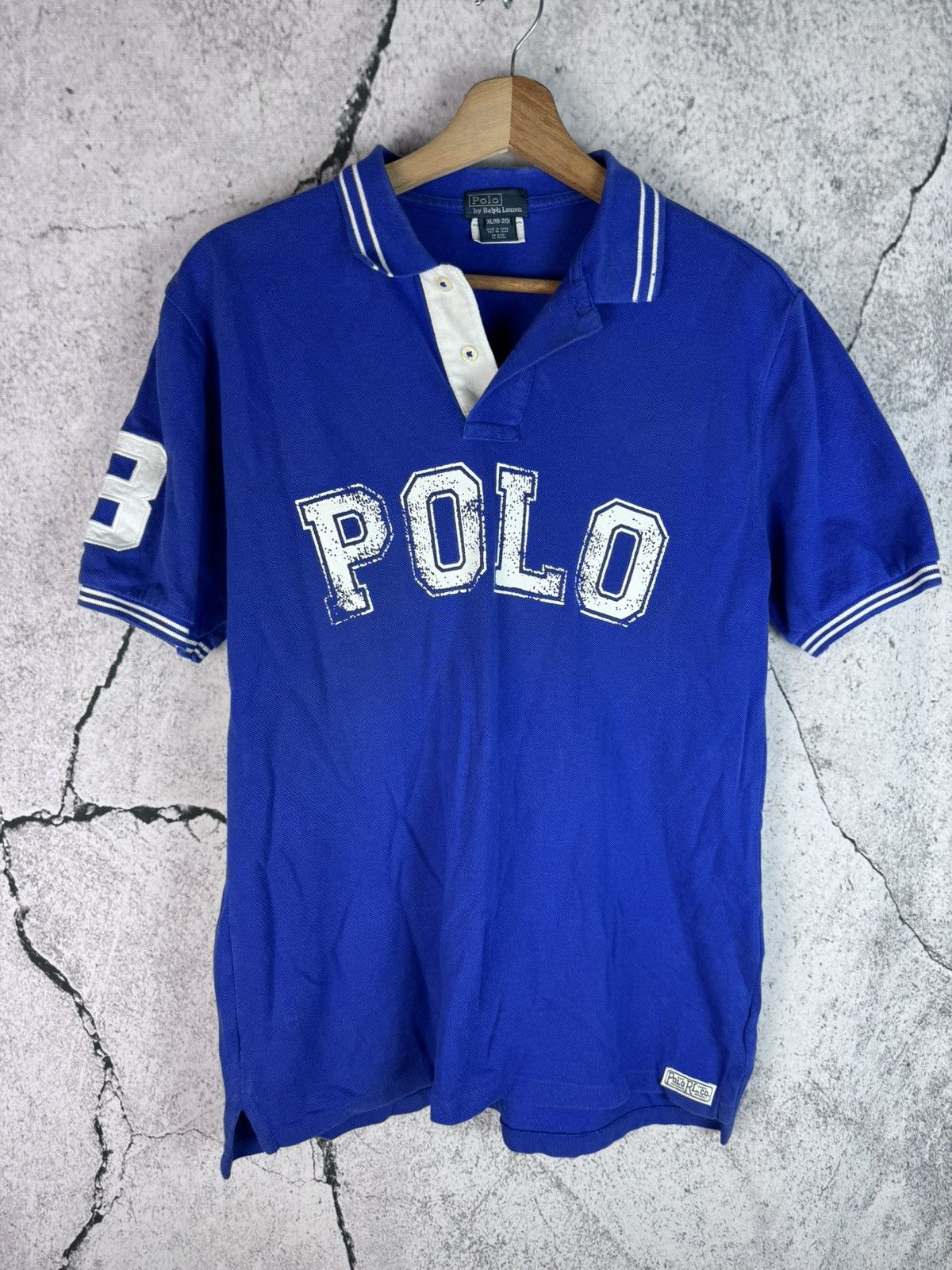 Polo Ralph Lauren Polo Ralph Lauren Polo Spell Out Shirt Polo Size US S / EU 44-46 / 1 - 1 Thumbnail