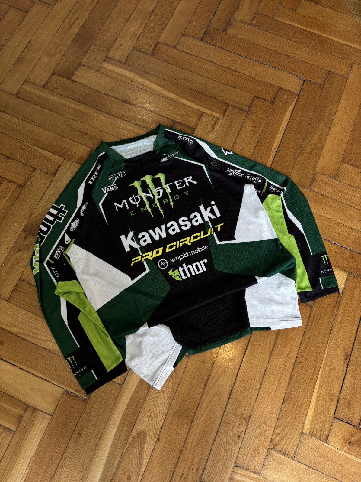 A$AP Rocky Grail Kawasaki Monster Energy Asap Rocky Jersey longslive Size US L / EU 52-54 / 3 - 1 Thumbnail