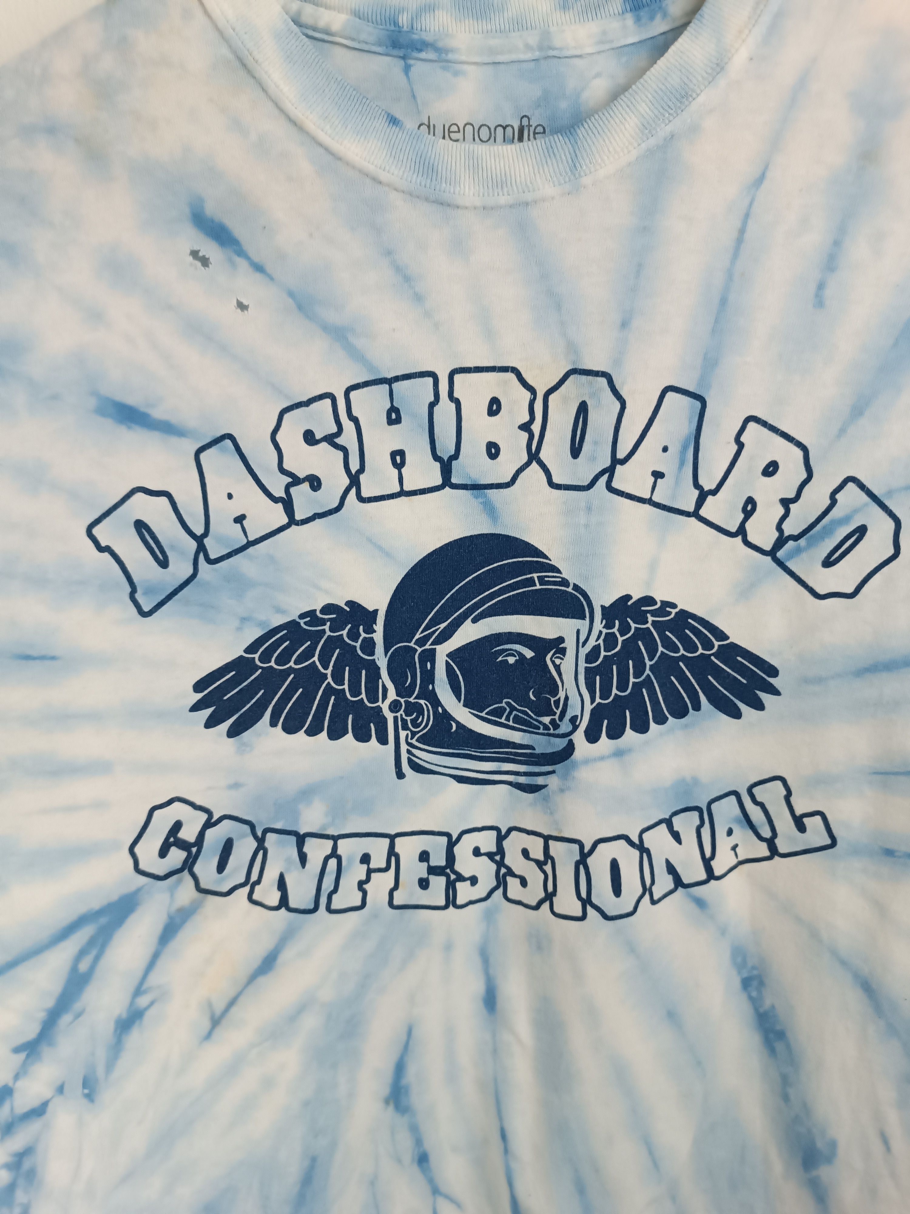 Band Tees VINTAGE 2000s DASHBOARD CONFESSIONAL Y2K TIE DYE TEE Size US M / EU 48-50 / 2 - 12 Thumbnail