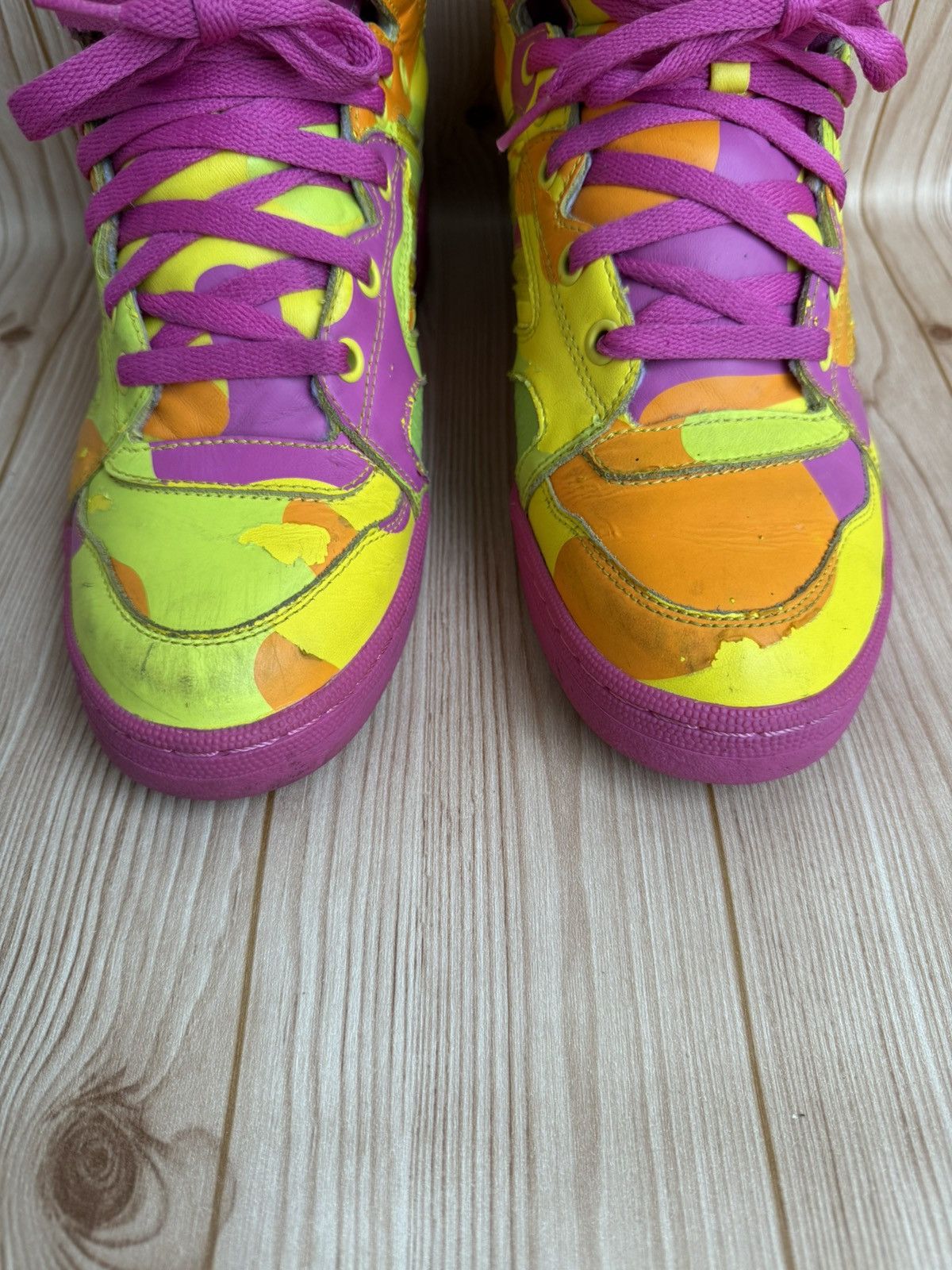 Adidas × Jeremy Scott Neo camo instinct sneakers Size US 7.5 / EU 40-41 - 5 Thumbnail
