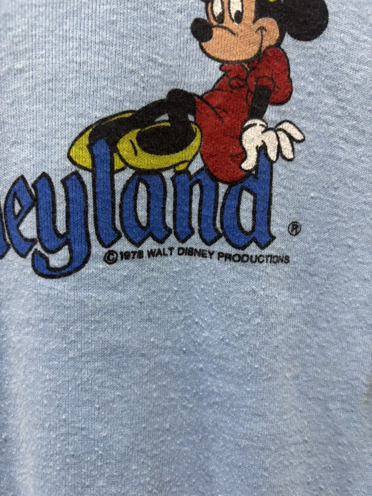 Disney Vintage 70’s Disneyland Tshirt Size S / US 4 / IT 40 - 3 Thumbnail