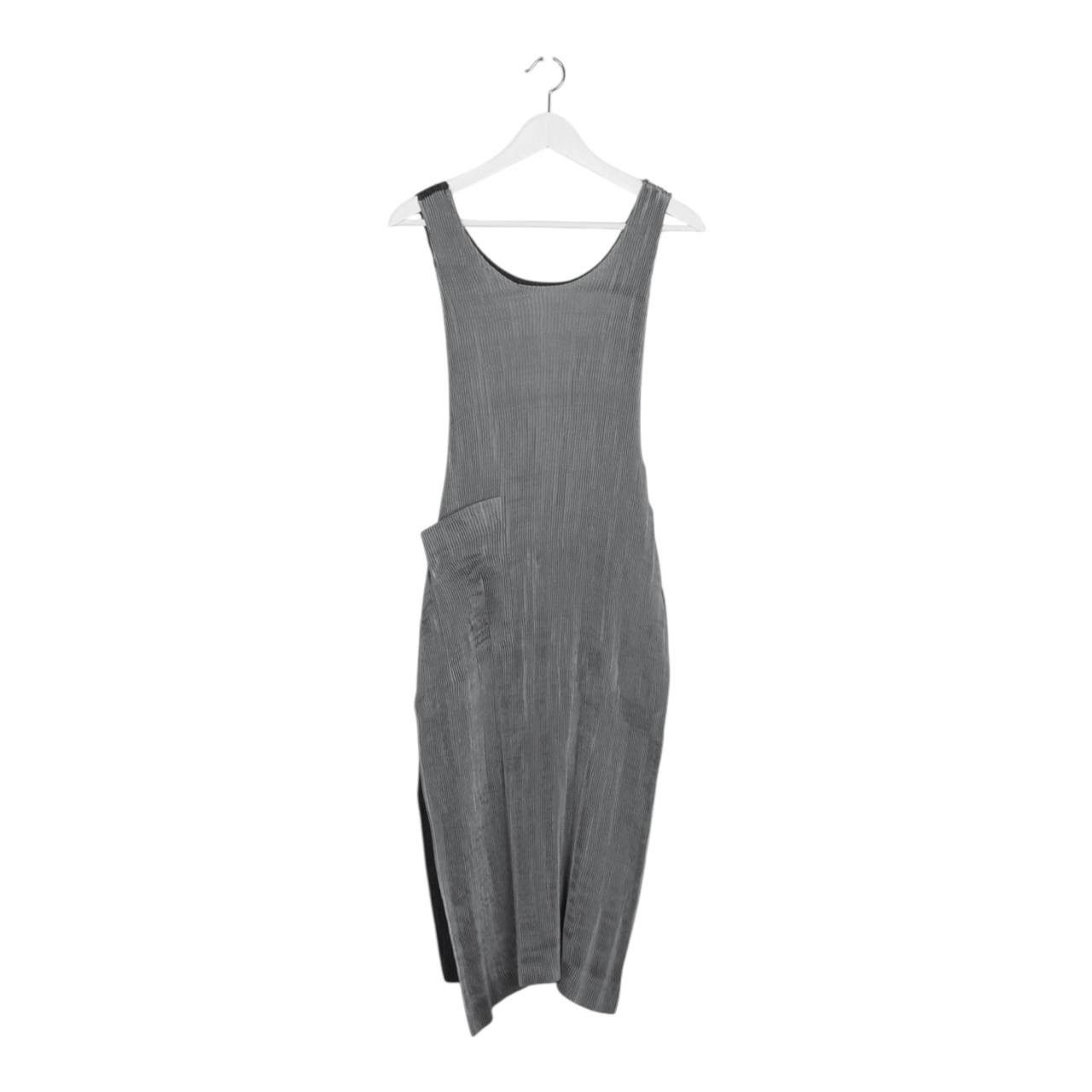 Issey Miyake Vtg Issey Miyake IM Product Pleated Reversible Apron Dress Size ONE SIZE - 4 Thumbnail