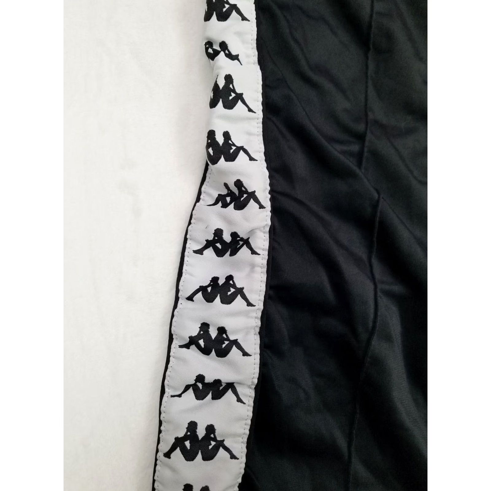 Kappa Kappa Black Track Pants Unisex Medium Jogger Classic Pants Athletic Size US 31 - 5 Thumbnail