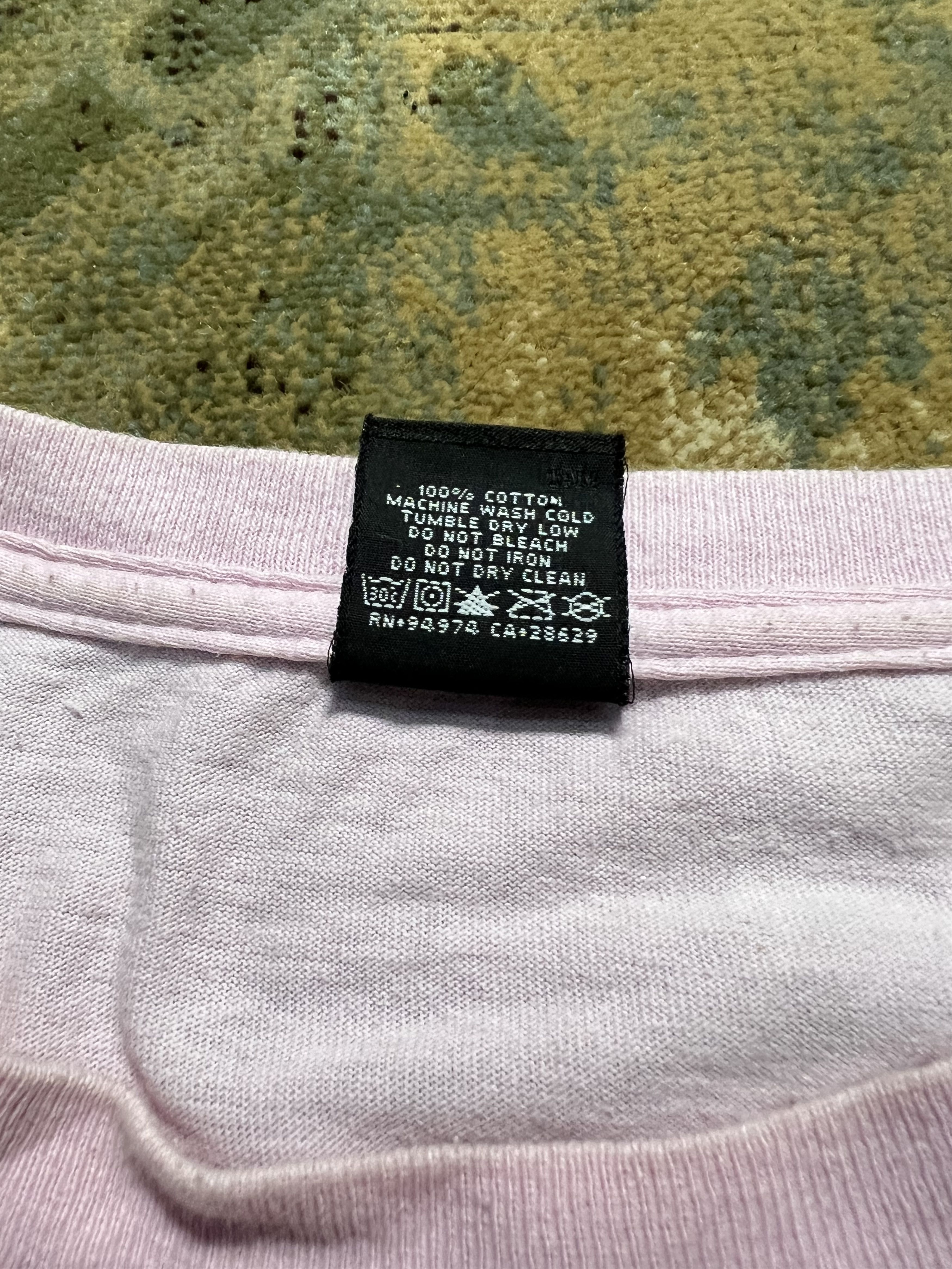 Stussy × Vintage 00s Stussy World Tour Tshirt Tee y2k style Size US L / EU 52-54 / 3 - 6 Thumbnail