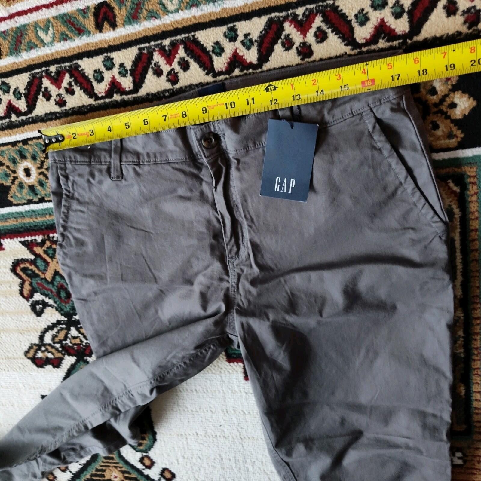 Gap GAP Jeans, Women's Size 12,Gray, Straight Leg Size 34" / US 12 / IT 48 - 9 Thumbnail