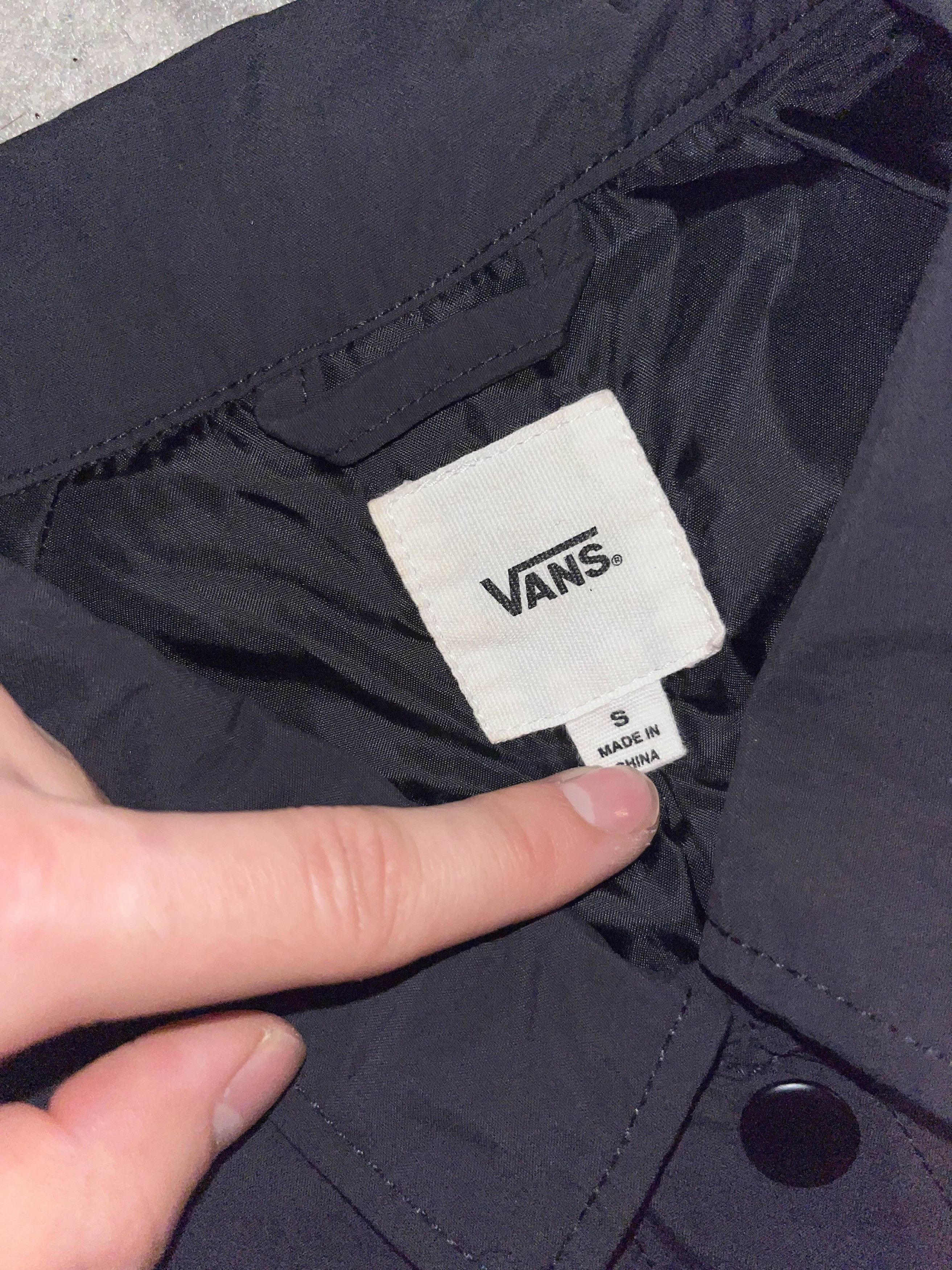 Vans '00s Vans Long Button Up Windbreaker Size US S / EU 44-46 / 1 - 3 Thumbnail