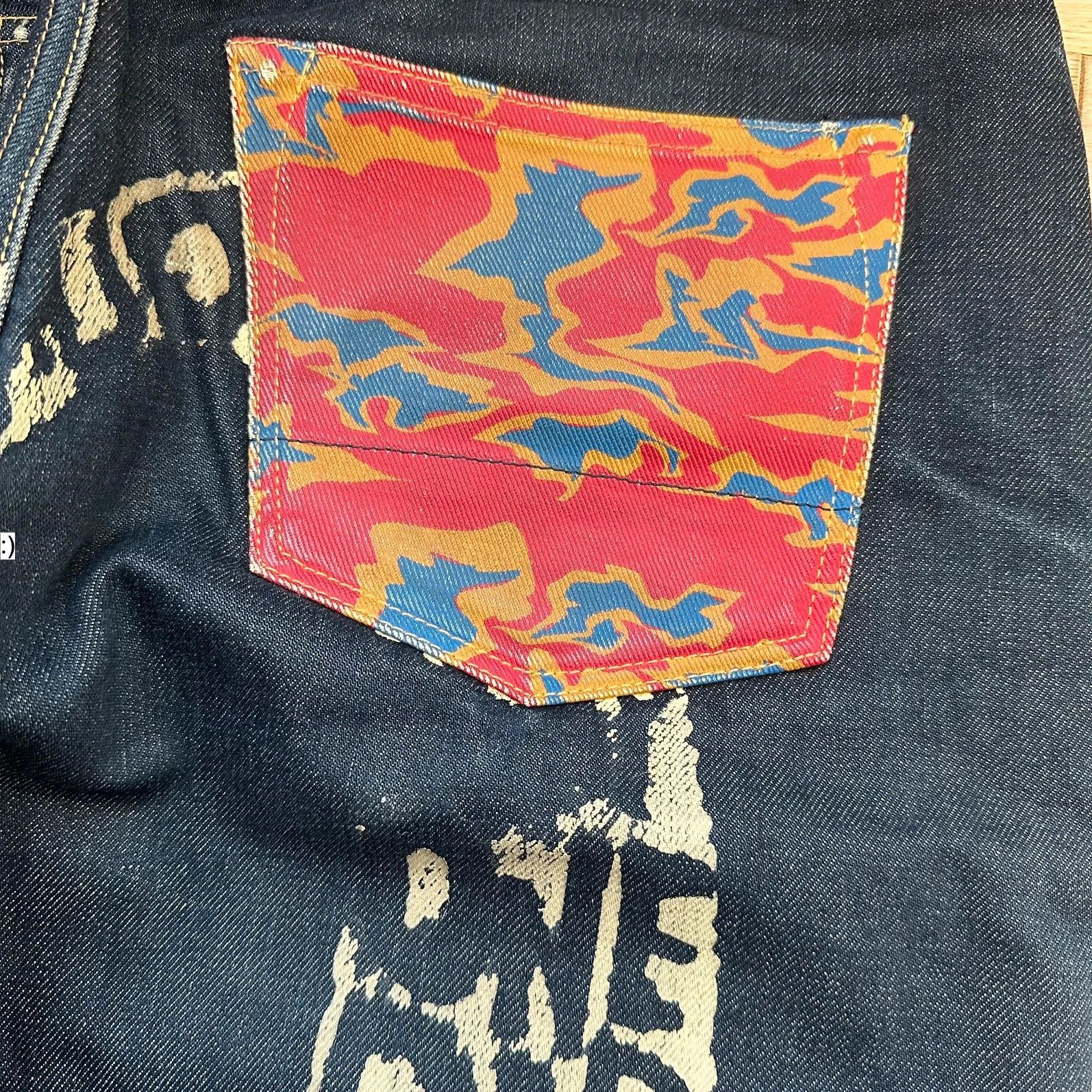 Evisu Jeans Evisu Daicock Lot 2000 Multicolor Size US 31 - 3 Thumbnail