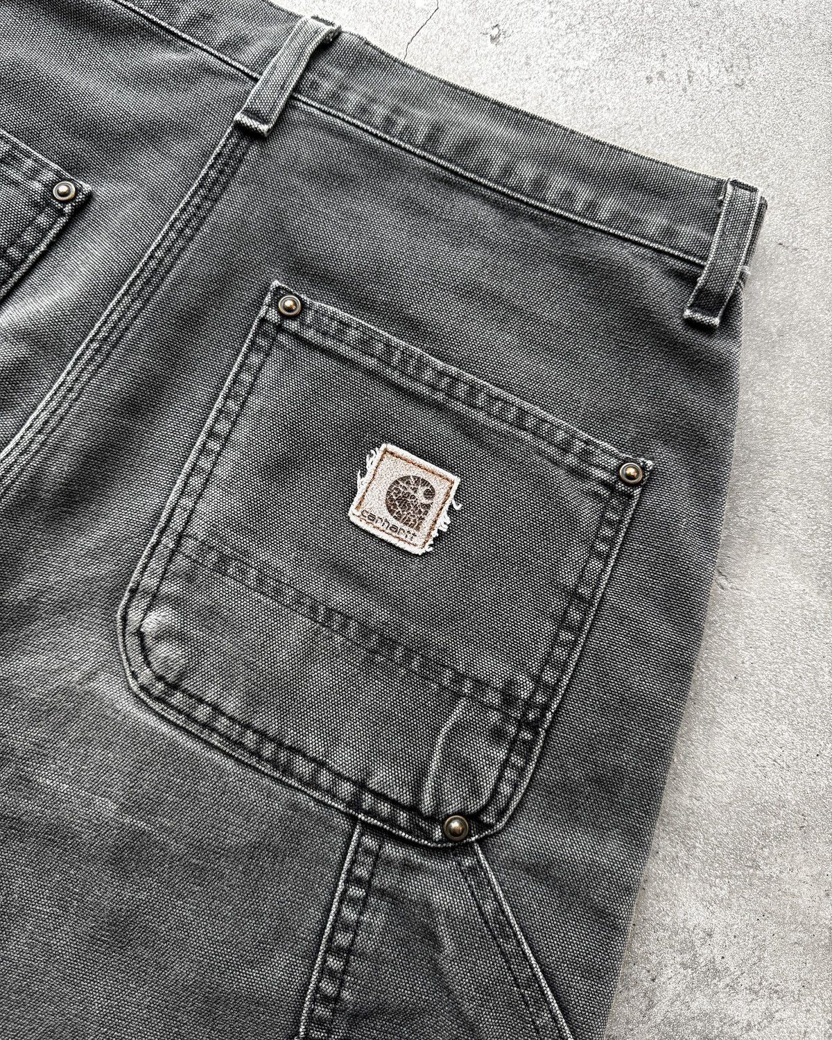 Carhartt Vintage Carhartt Double Knee Shorts B80 BLK Size US 30 / EU 46 - 6 Thumbnail