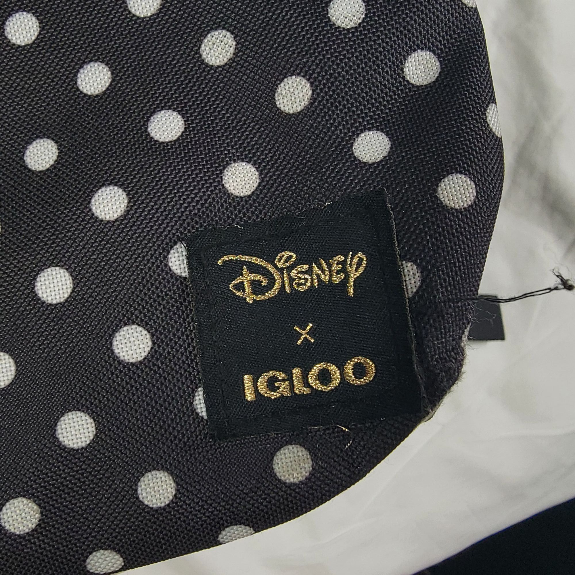 Disney Disney X Igloo Polka Dot Cooler Backpack Glitter Bow I Love Size ONE SIZE - 3 Thumbnail