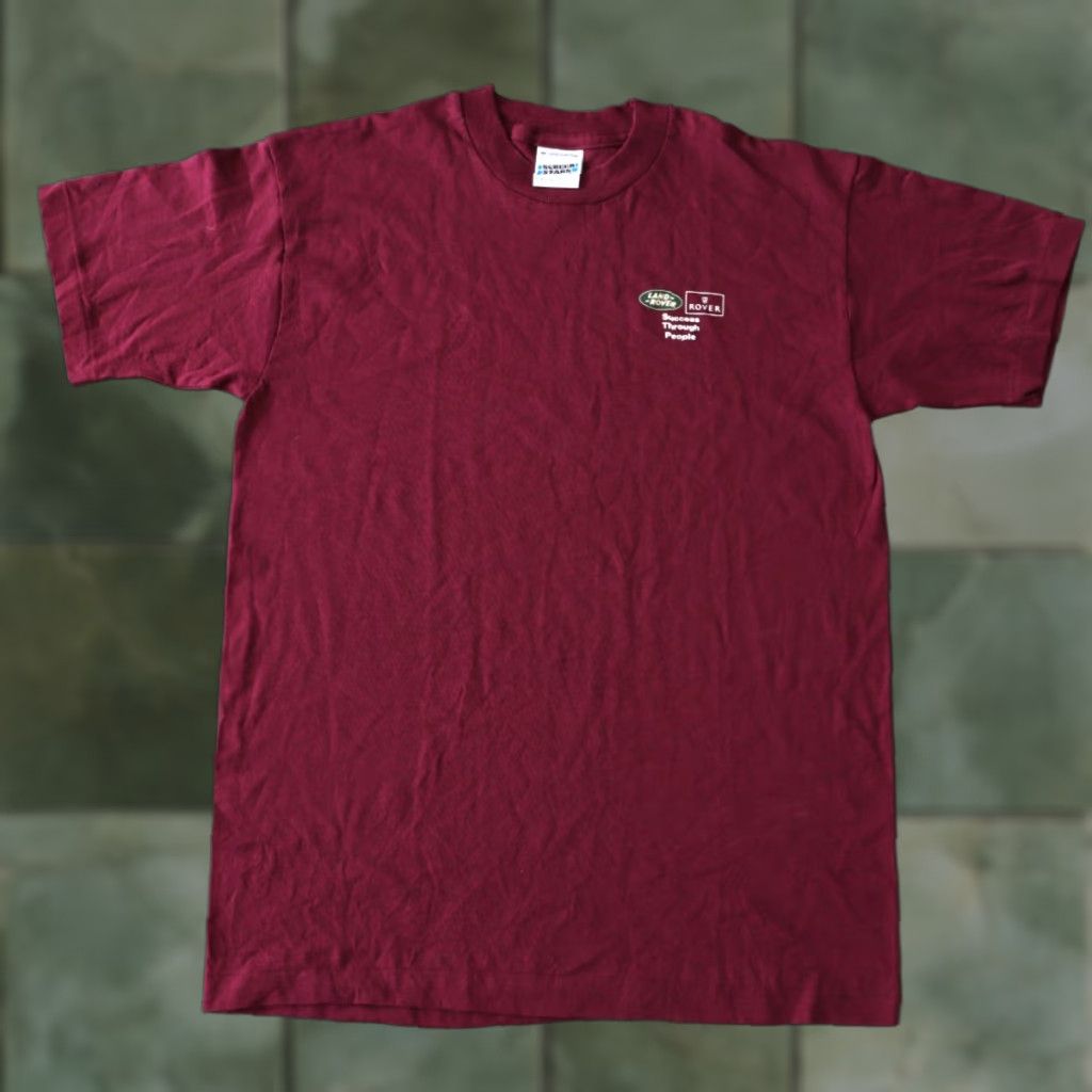 Vintage VINTAGE Screen Stars LAND ROVER GEAR TEE SHIRT 90S SINGLE STITCH SIZE MEDIUM Mens Brown Cotton Graphic Tee Size US M / EU 48-50 / 2 - 1 Thumbnail