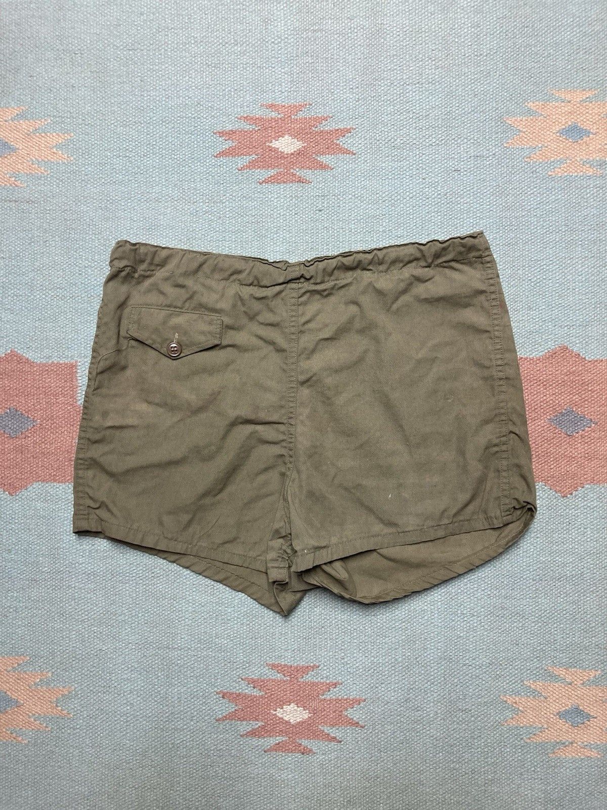 1940s athletic shorts swim trunks? Military? WW2 cotton 31