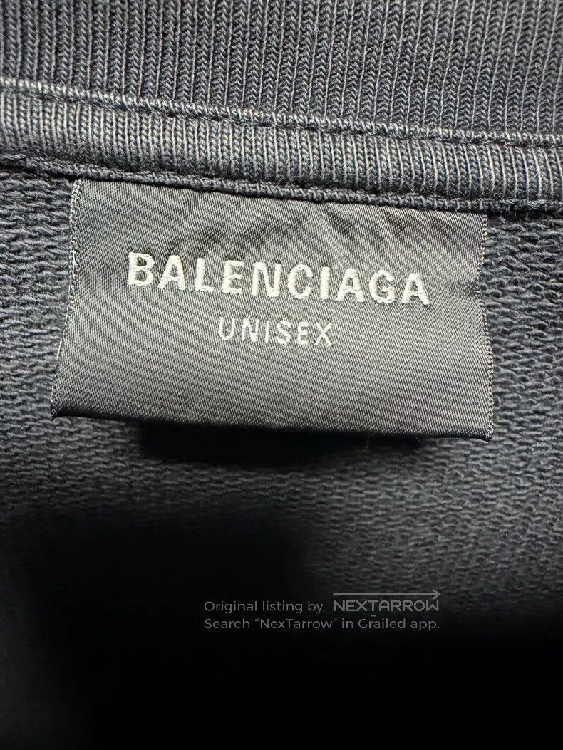 Balenciaga Balenciaga Washed Wave Hoodie Size US M / EU 48-50 / 2 - 3 Thumbnail