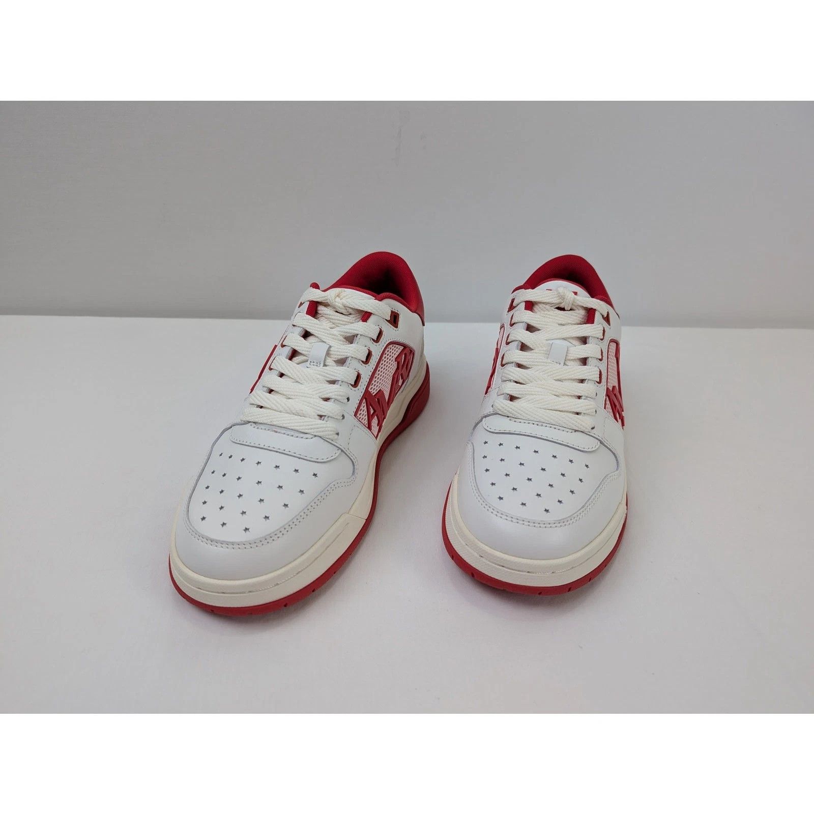 Amiri o1rshd1 Classic Low top Sneakers in White/Red Size US 10 / EU 43 - 8 Thumbnail