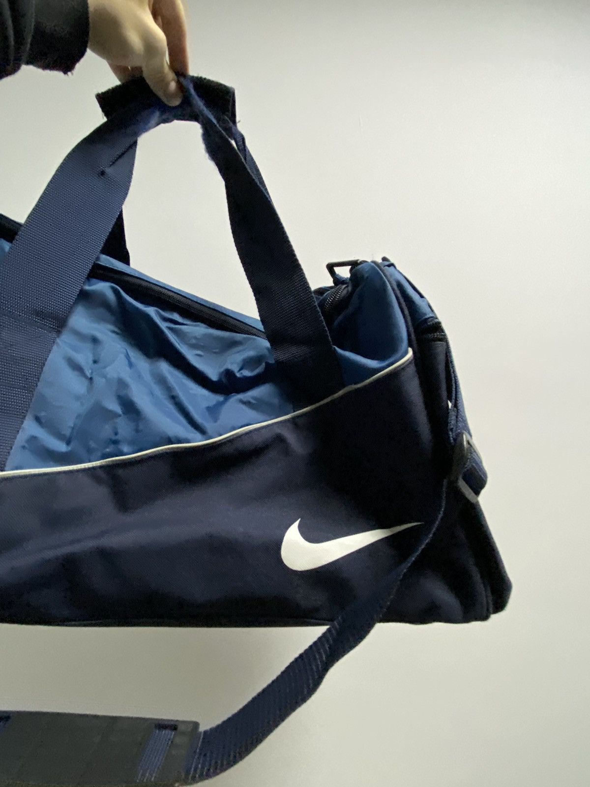Nike × Vintage Nike Bag sport shoulder Vintage Big swoosh 90s Style Size ONE SIZE - 2 Thumbnail