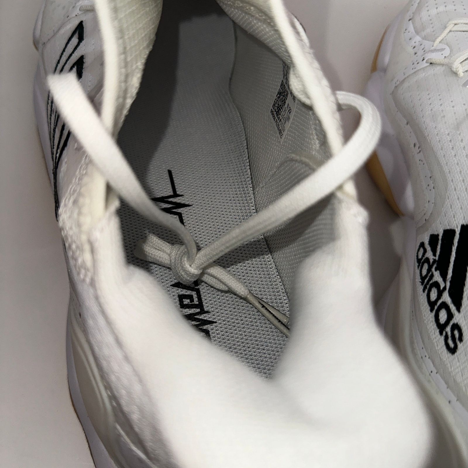 Adidas Adidas Mahome 1 Impact FL White Gum Basketball Shoes Size 14 Size US 14 / EU 47 - 8 Thumbnail