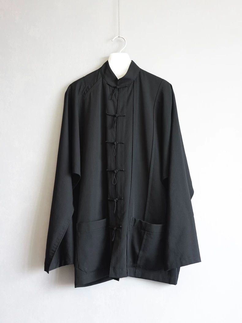 Yohji Yamamoto Yohji Yamamoto 16SS button-down vertical wool jacket 2504-N Size US M / EU 48-50 / 2 - 1 Thumbnail
