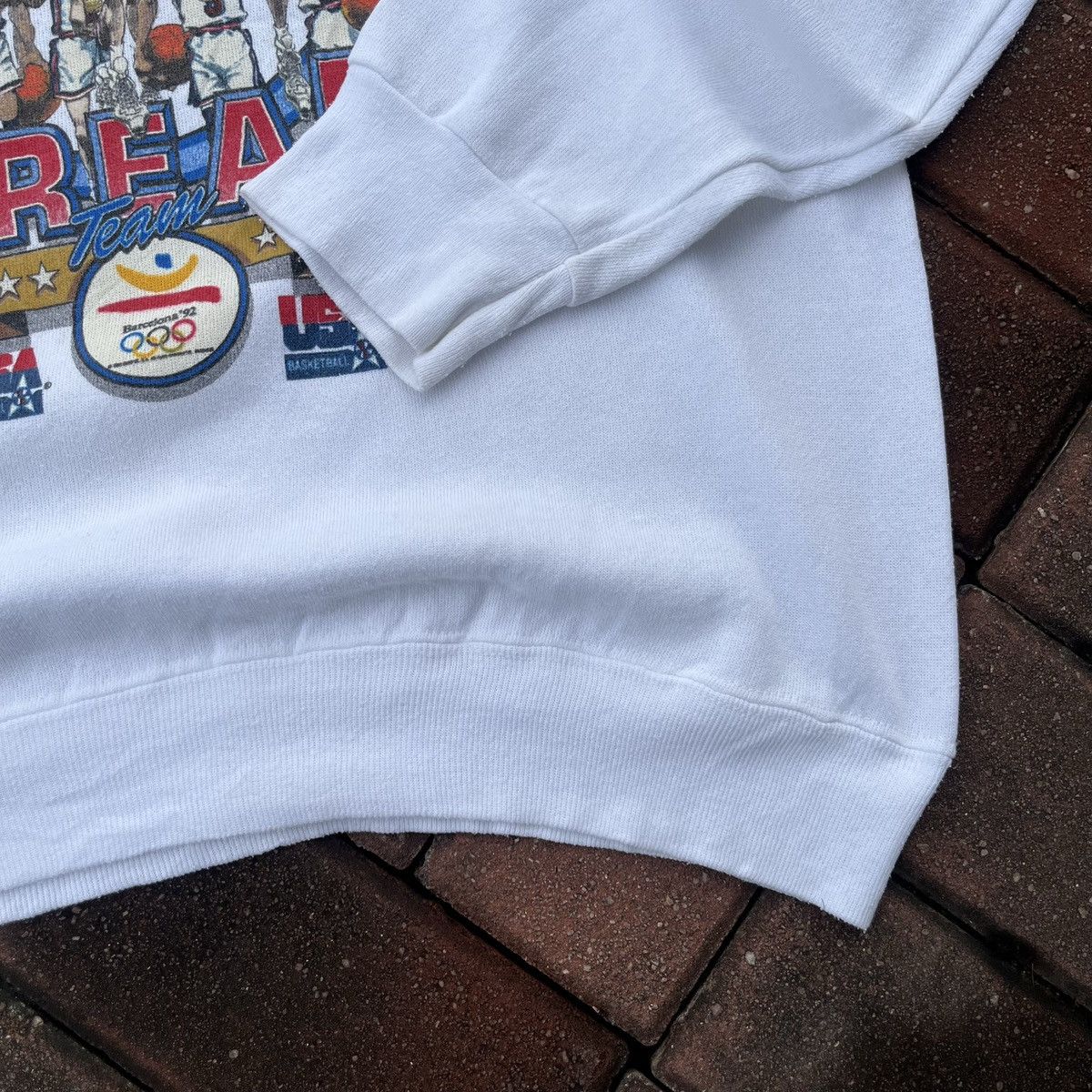 Tultex × Vintage VINTAGE 90s TULTEX BASKETBALL DREAM TEAM OLYMPIC Size US L / EU 52-54 / 3 - 4 Thumbnail
