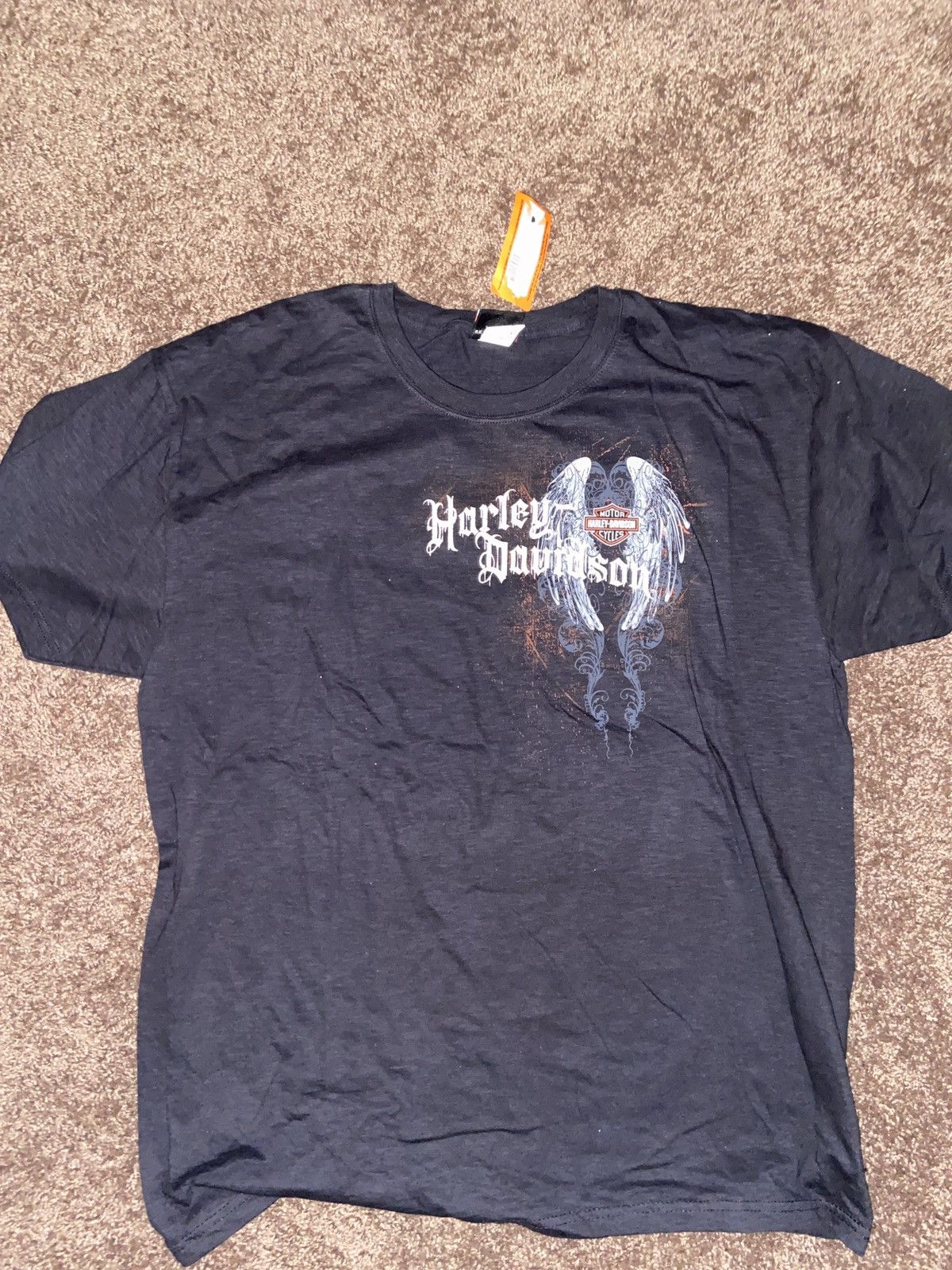 Affliction × Harley Davidson × Vintage Vintage Y2K Harley Davidson shirt Size US XL / EU 56 / 4 - 1 Thumbnail